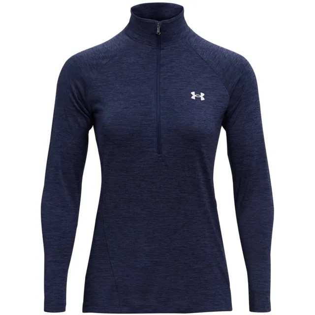 Under Armour Womens Technical Half Zip Top Sports Training Fitness Gym