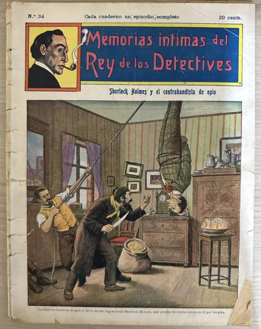 Sherlock Holmes Memorias intimas del Rey de los Detectives Spain August 3, 1910
