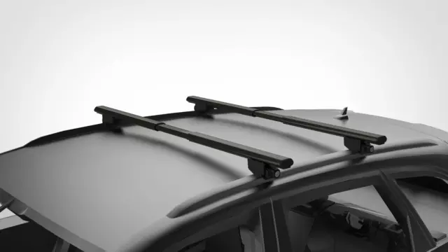 Fit For Peugeot 3008 5008 Black Cross Roof Bars Rack Fit For Flush Roof Rails