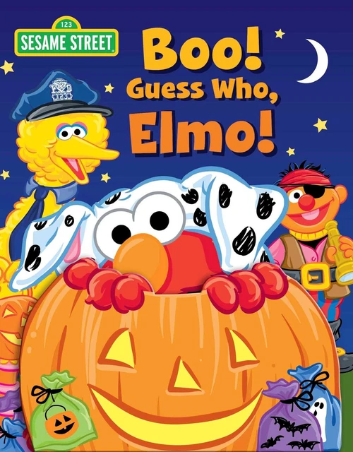 SESAME STREET: BOO! Guess Who, Elmo! (Guess Who! Book) (USED) £10.91 ...