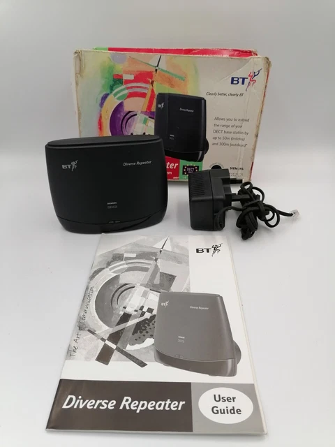 BT Diverse Repeater 871715 Range Extender For Diverse System