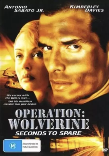 OPERATION WOLVERINE: SECONDS TO SPARE DVD 2002 NEW R4 Antonio Sabato Jr RARE