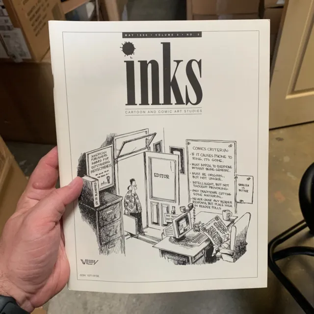 INKS Cartoon and Comic Art Studies Journal May 1996 Wiley Miller - Non Sequitur