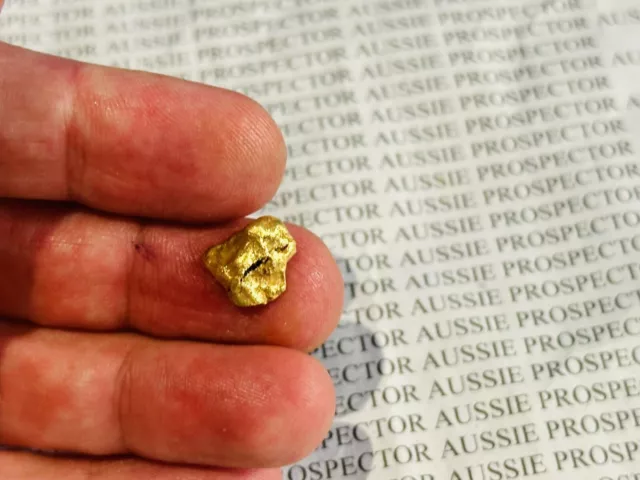 3.55g✨ Australian Natural Gold Nugget ⚠️ MUST READ DESCRIPTION ⚠️
