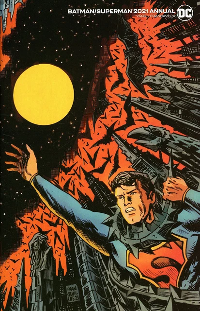 Batman Superman Annual 2021 Unread Francavilla Card Stock Variant Cover DC Comic