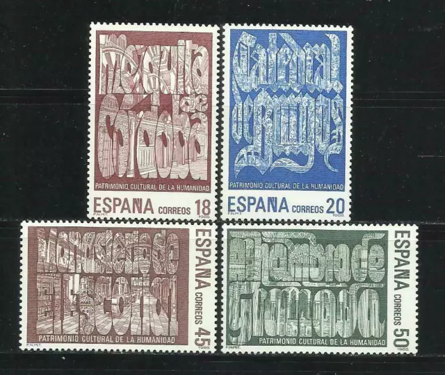 ESPAÑA. Año: 1988. Tema: PATRIMONIO DE LA HUMANIDAD.