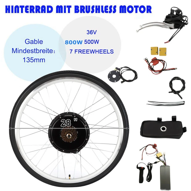 Wunderbar E Bike Umbausatz Hinterrad Bild