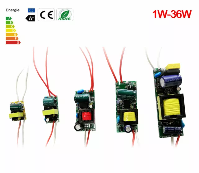 8-12W 36W LED driver Trasformatore dc 3w switch power supply 220V to 12V 24V 5V