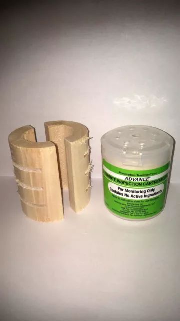 10 Advance Termite Inspection Monitors & Wood Bases