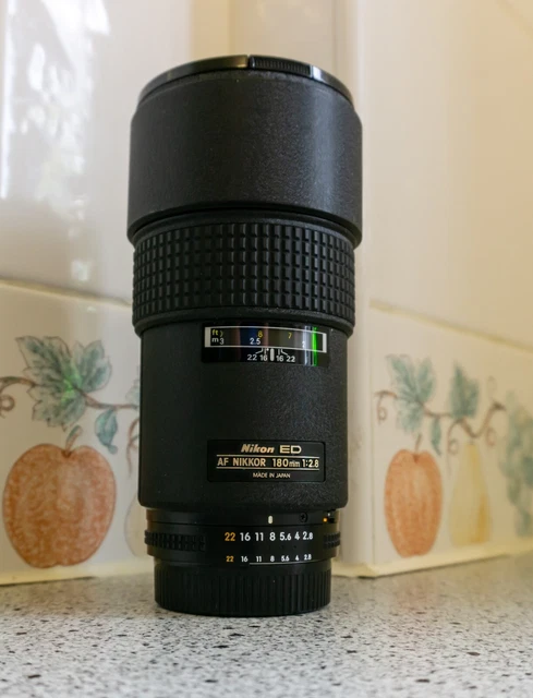 Nikon Ai AF Nikkor 180mm F2.8D 叶えよ IF-ED