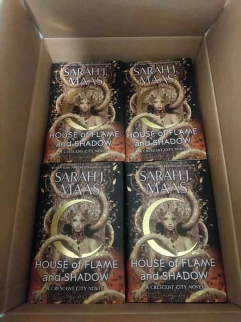 Sarah J. Maas SIGNED House Of Flame And Shadow Crescent City 1ST ED. Hardcover