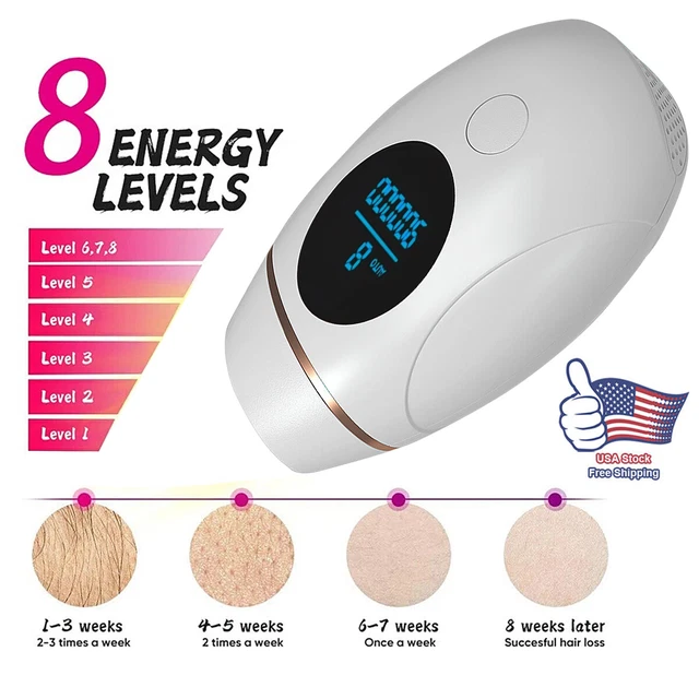 NEW 2021 900000 IPL Laser Hair Removal Epilator Permanent Body Machine