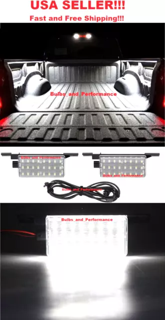 48 WHITE LED TRUCK BED CARGO LIGHT LAMPS for Chevy Silverado & GMC Sierra