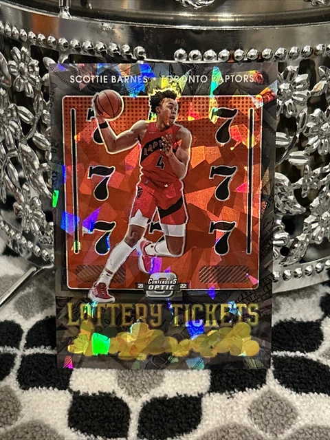 2021-22 Contenders Optic Scottie Barnes Red Cracked Ice Lottery Tickets
