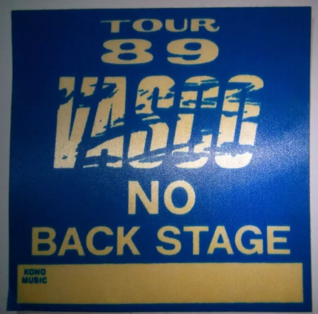 Vasco Rossi PASS FAN CLUB biglietto concerto LIBERI LIBERI 1989