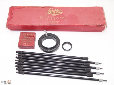 Elpik Leitz Leitz Hilfsgerät Beooy Avec Lentille de Conversion 2 Et 3 pour 3,5/5 