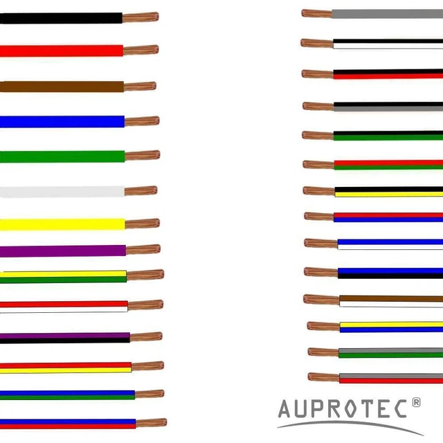 Cavo Elettrico Auto FLRY-B 1.0 Mm&sup2; - Cavo Unipolare Giallo, 10 Metri