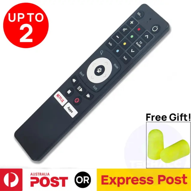 Remote Control For Fetch TV, Fetch Mini 4K, Mighty PVR, Mini & Gen 2 Set Top Box