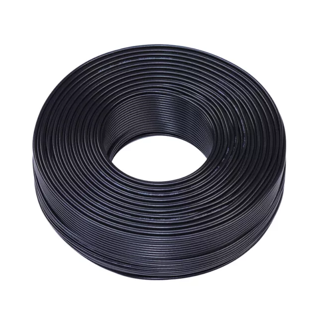 Black Stranded Wire Silicone Flexible Cables 2/4/6/7/8/10/12/13/14/15/16-30AWG