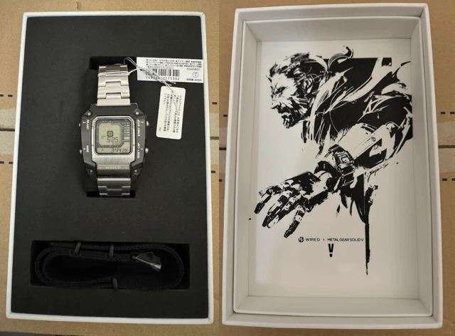 METAL GEAR SOLID V 5 Phantom Pain SEIKO WIRED AGAM601 Watch Limited 2500 NEW 1 632.00 PicClick