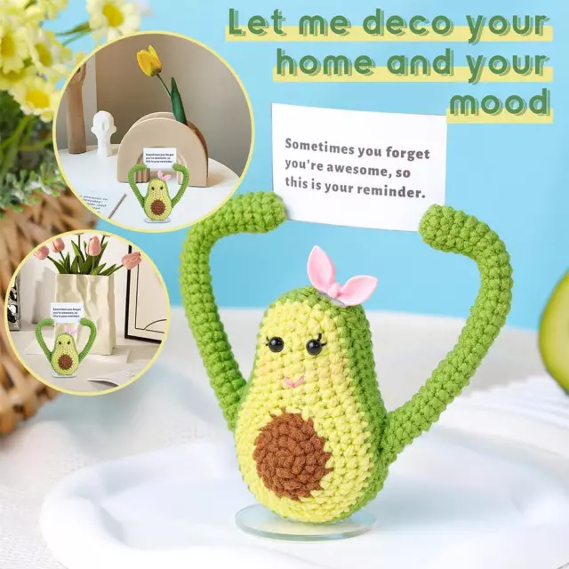 2024 Crochet Kit For Beginners Knitting Kit With Animal Craft DIY Gifts Art N3G9