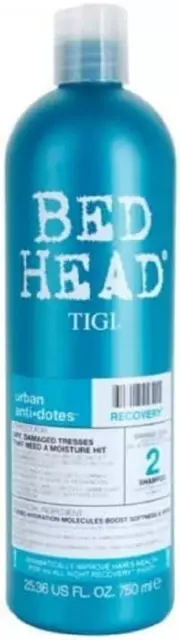 Bed Head by TIGI Urban Antidotes Recovery Shampoo Für Trockenes Haar, 750 Ml (1E