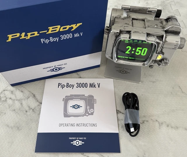 NEW FALLOUT SERIES Pip-Boy 3000 MK V Die-Cast Replica Vault