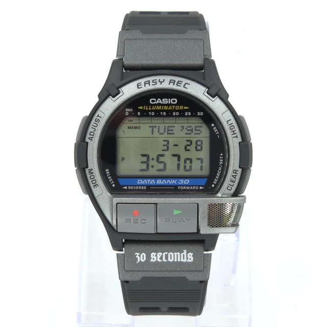 NOS CASIO DB-V30 Easy Rec (Voice) Data Bank 30 Vintage Digital