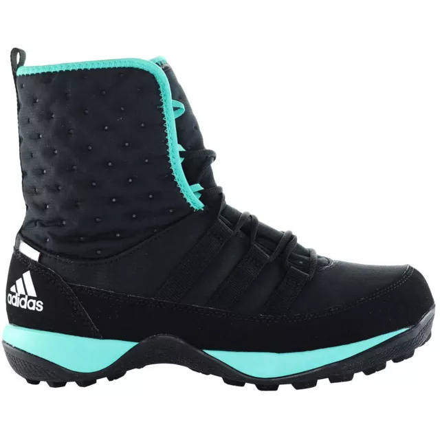 Adidas CW Librita Pearl CP Lace Up Black Synthetic Kids Boots AQ4133