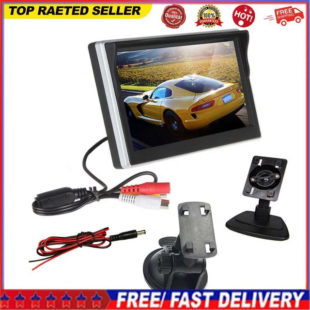 Auto Car Parking Rear View Display Screen Interior Video Surveillance Monitors
