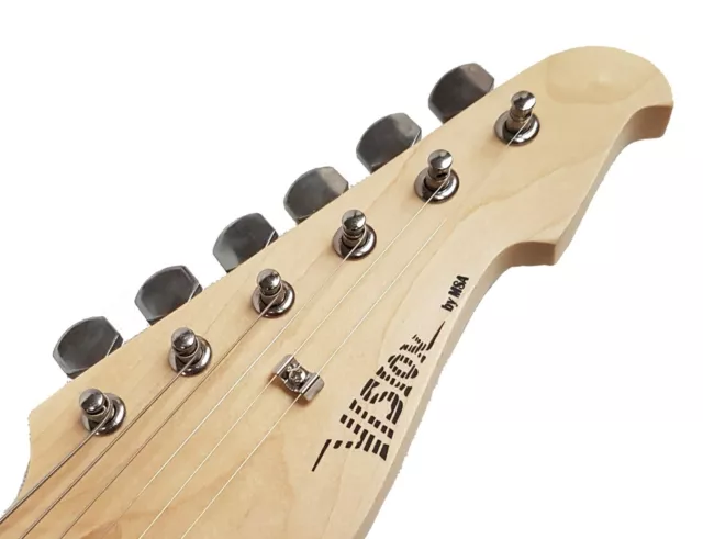 E Guitare Corps Bois Massif Crème 3 Singlecoil Tremolo Avenn Board Guitare Électrique 3