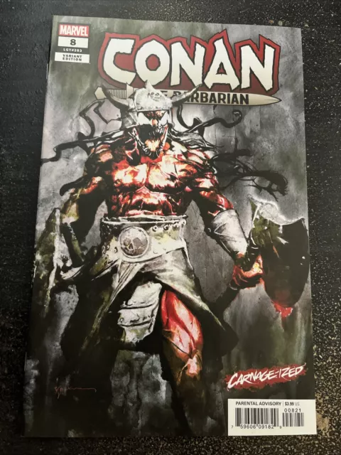 Conan The Barbarian#8 (9.4)(2019)”Sienkiewicz Carnage-ized” Variant