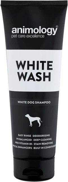 Animology White Wash Dog Shampoo, 250ml 250 ml (Pack of 1)