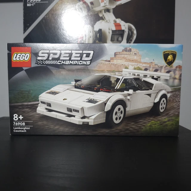 LEGO 76908 SPEED Champions Countach, Retiring 2024 New