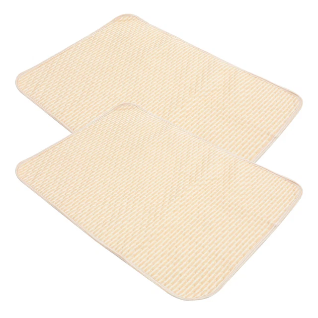 2 pz mangime per gabbie per porcellini d'India cotone cane pipi pad