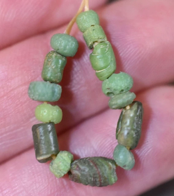 Rare Ancient Glass Excavated Dig Beads Afghanistan Trade Circa 1000 Years Old 2