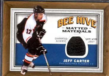 Jeff Carter 2006-07 Ud Bee Hive Game Used Jersey