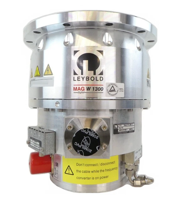 TURBOVAC MAG W 1300 C Leybold 400110V0017 Turbomolecular Pump Tested For Rebuild