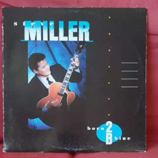 Steve Miller Born 2B Blue Original 1988 Vinyl 12" LP  Capitol  748 3031