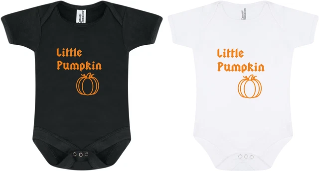 Abito Halloween Little Pumpkin Babygrow bambino Halloween