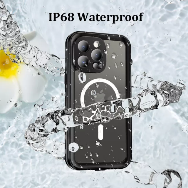 Für iPhone 14/13/ Pro Max Outdoor Case 360° Stoßfest Wasserdichte Schutz hülle