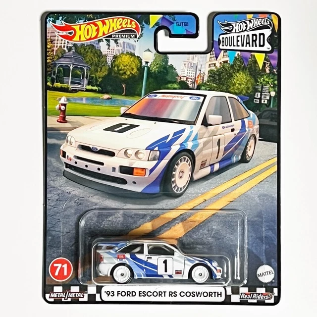HOT WHEELS PREMIUM Boulevard #71 93 Ford Escort RS Cosworth £10.25