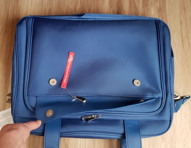 Samantha Brown Essential Carry All Bag with Packing Cubes Bright Cobalt  NWT 3