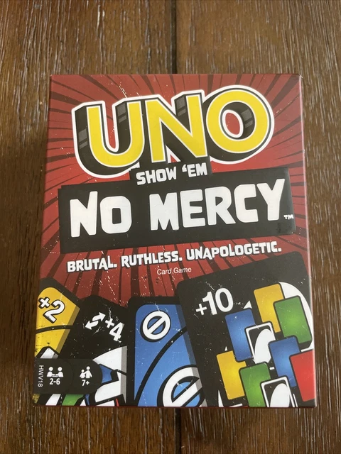 MATTEL UNO SHOW Em No Mercy Kartenspiel IN HAND VIRAL TIKOK AUSVERKAUFT