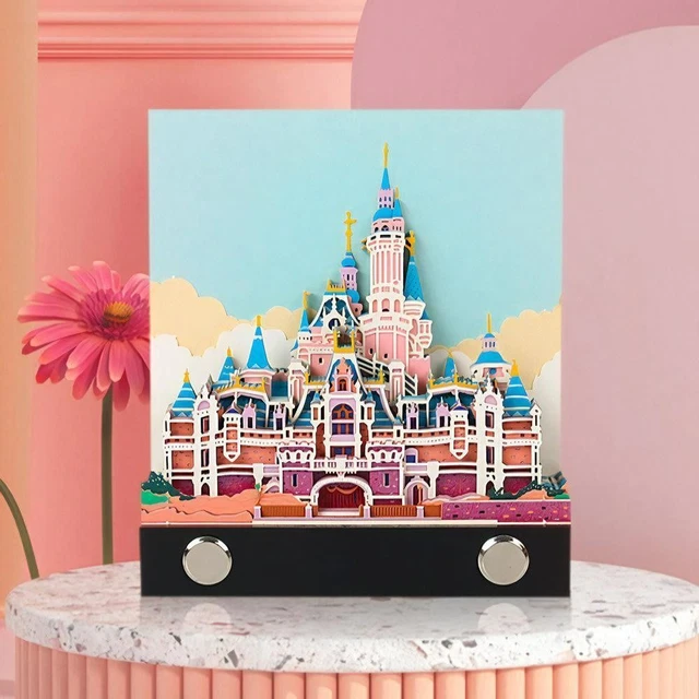 2024 OMOSHIROI BLOCK 2024 Calendar Art 3D Memo Pad Calendar Birthday