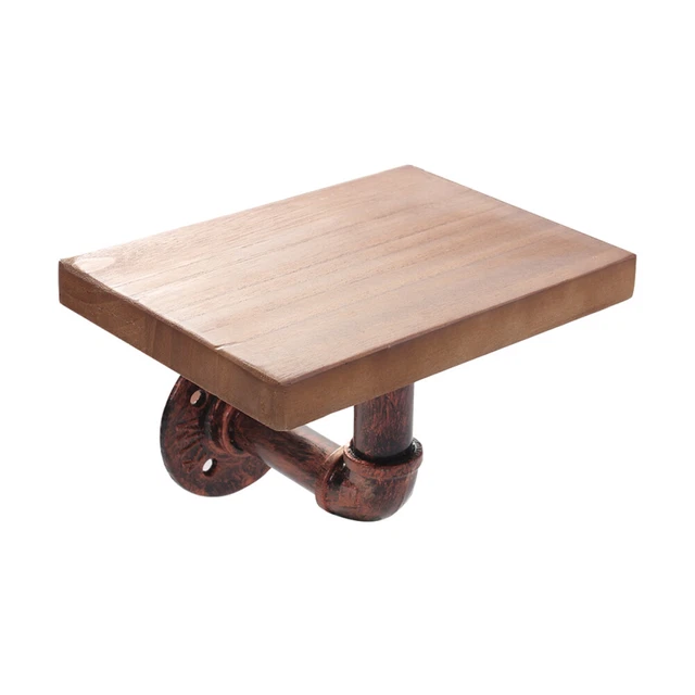 Supporti Scaffali Galleggianti 20cm - 6 Pezzi Bianchi Per Parete