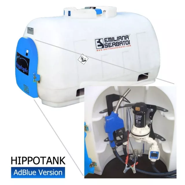 Hippotank 960 AdBlue® Transporttank 12V/24V/Zählwerk/ Variante wählbar