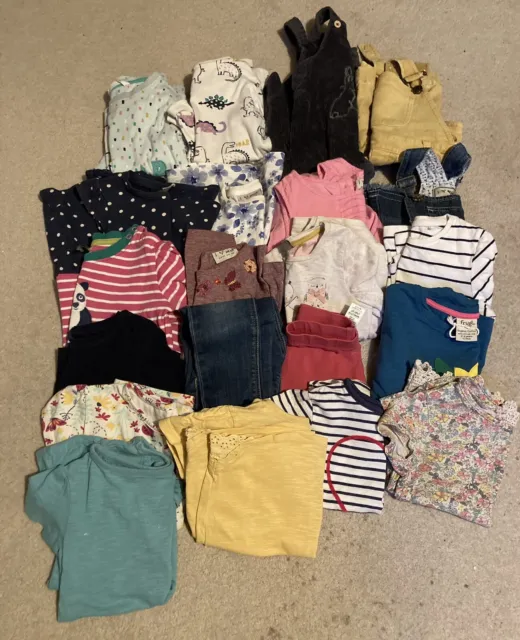 Girls clothes bundle aged 2-3 years including Next M&S Frugi items