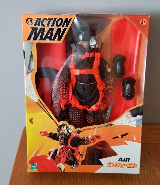 ACTION MAN HASBRO 2000 AIR SURFER FIGURE NEW UNUSED in ORIGINAL