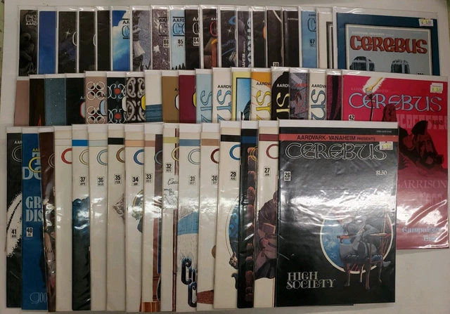 Cerebus The Aardvark #26-53 #57-65 #67 #69-70 #79 #81-93 ~ Vf-Nm 1977 ~ Dave Sim